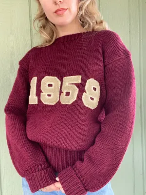 1959 Wool Varsity sweater