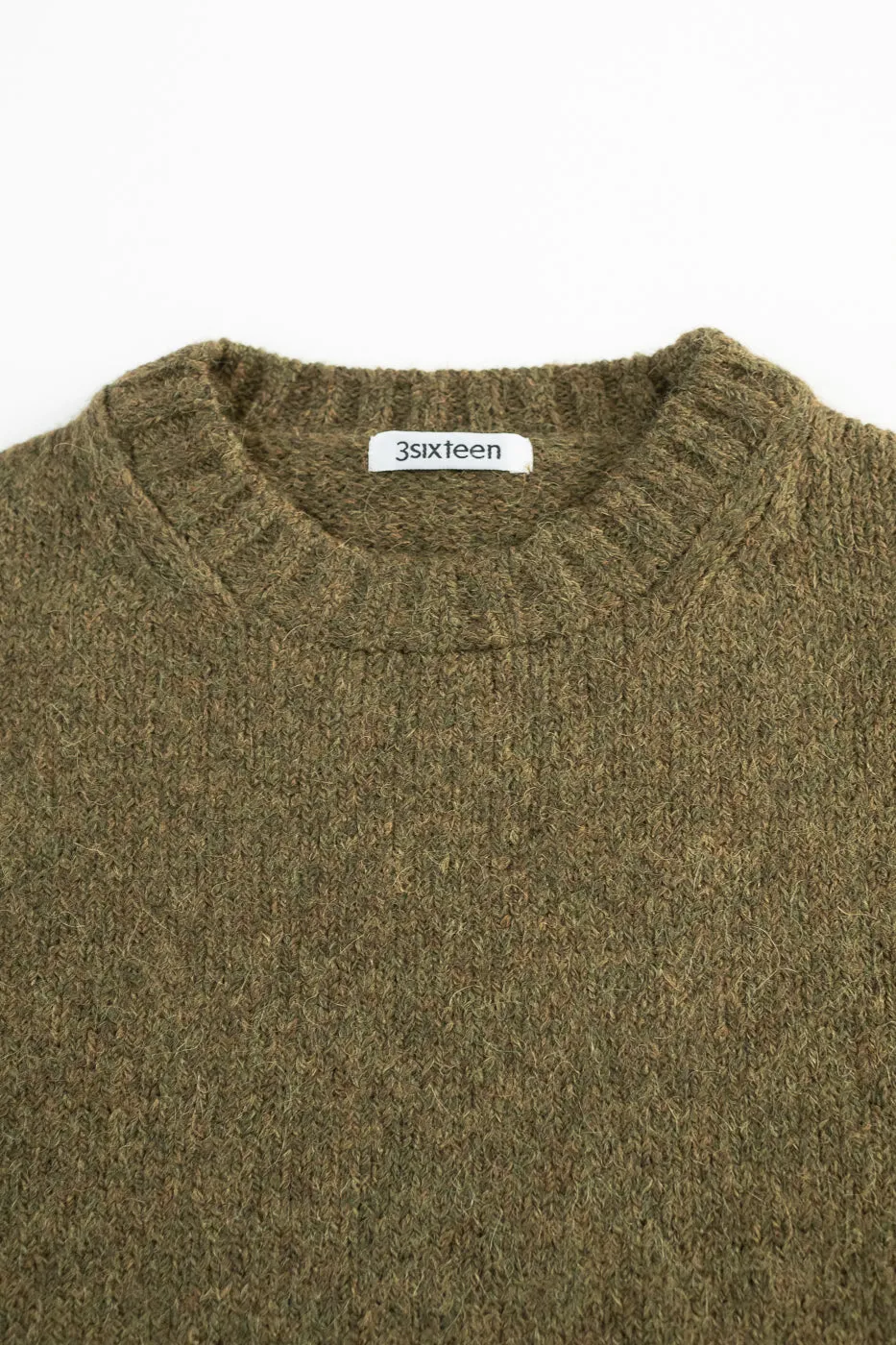 Crewneck Sweater Alpaca - Forest