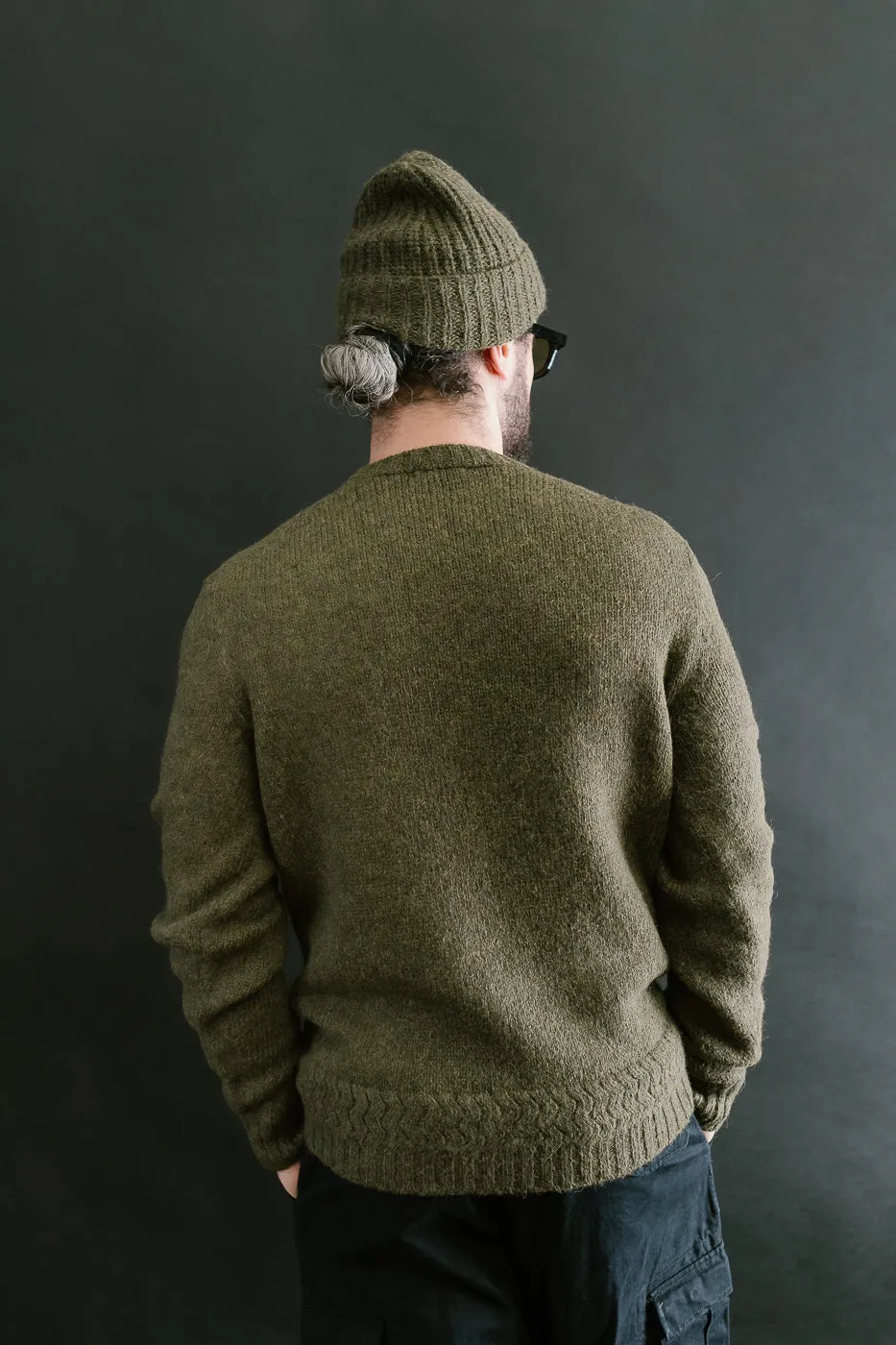 Crewneck Sweater Alpaca - Forest