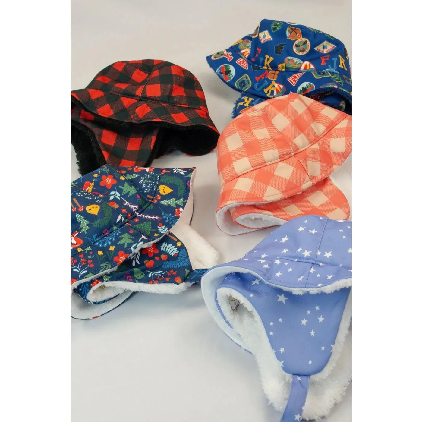 Flapjack Kids Winter Bucket Hat - Stasrs 2-4Y