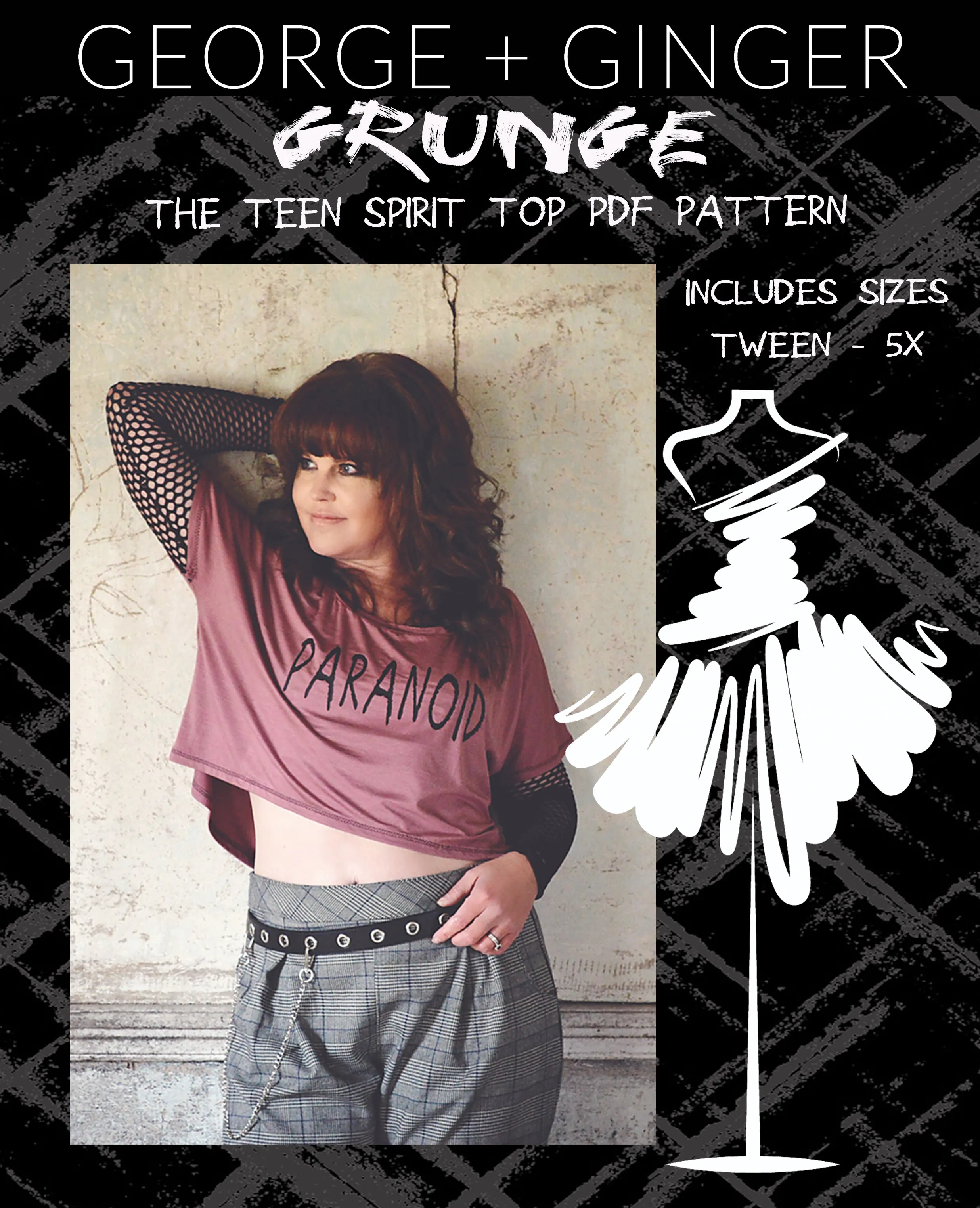 Grunge Starter Pack Collection PDF Sewing Pattern