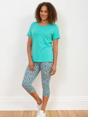 Holt cropped leggings daisy fields