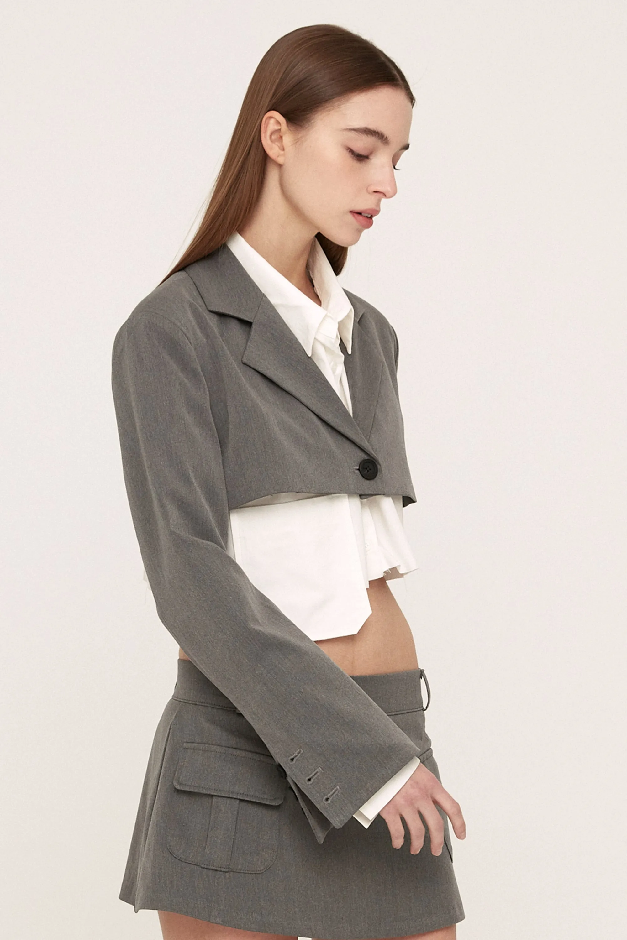 Iris Micro Cropped Jacket