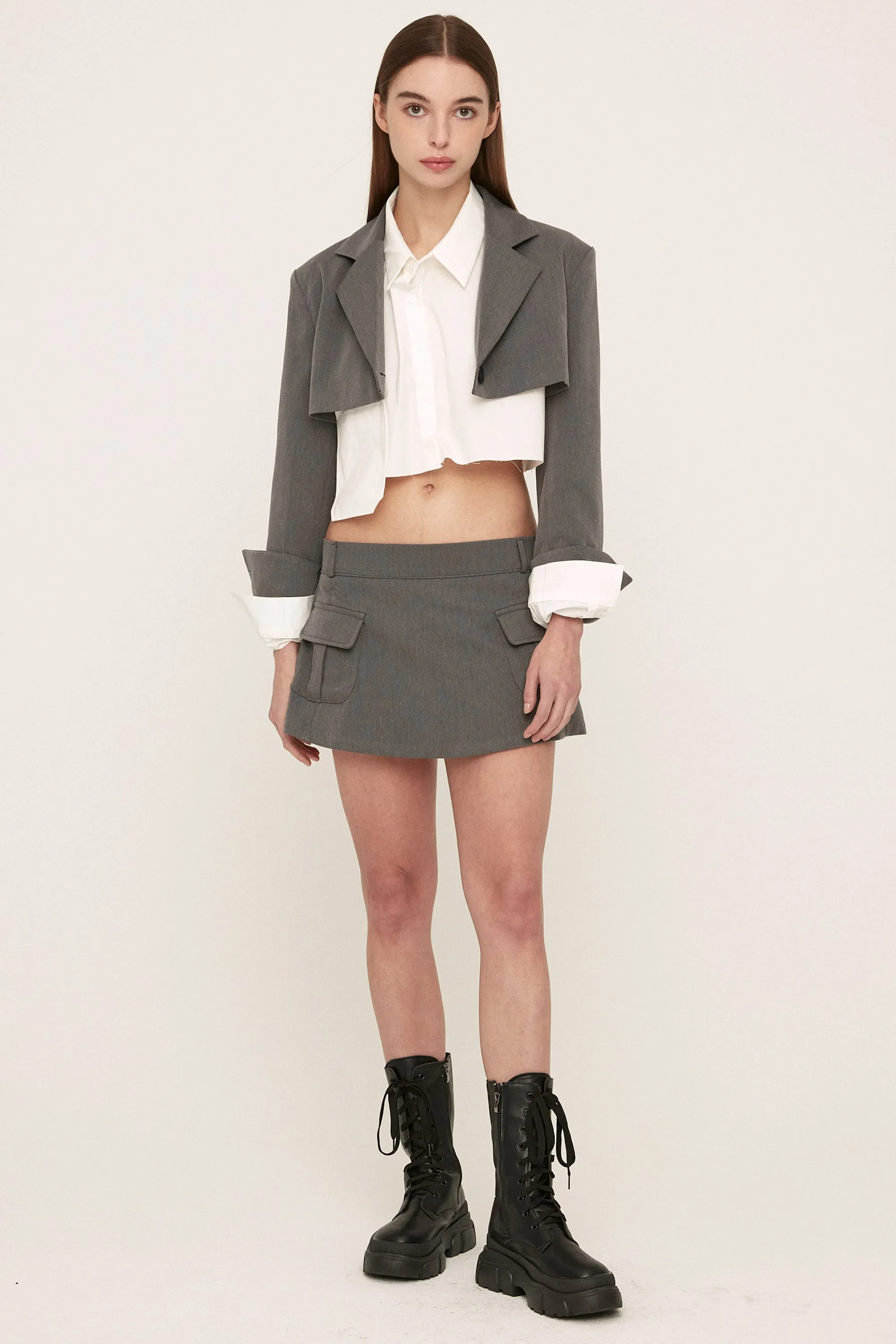 Iris Micro Cropped Jacket