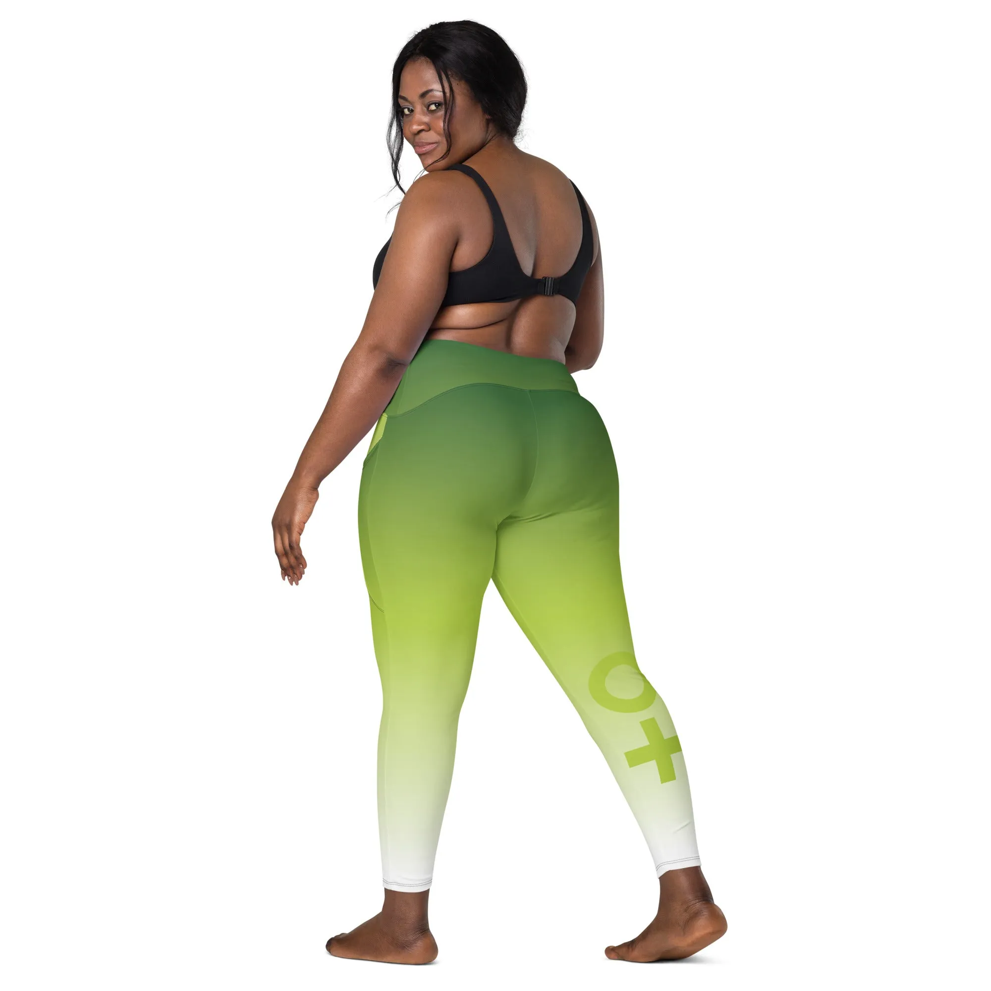 Key Lime Pie Women's Leggings With Pockets