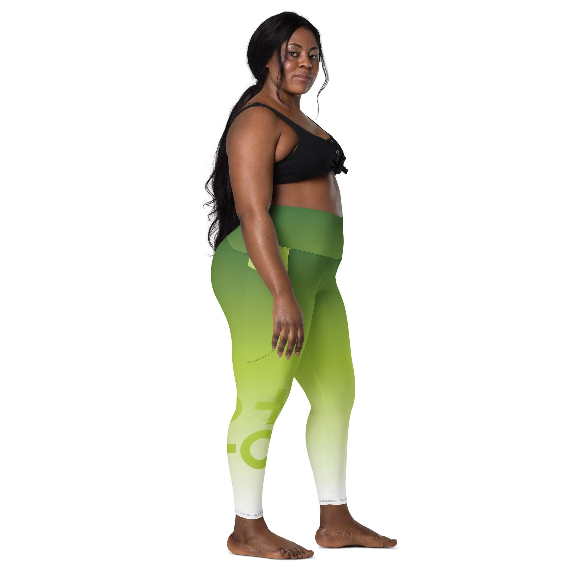 Key Lime Pie Women's Leggings With Pockets