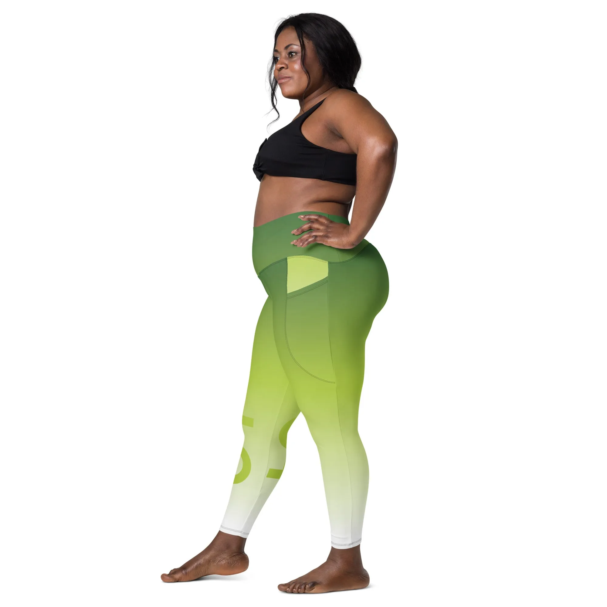 Key Lime Pie Women's Leggings With Pockets