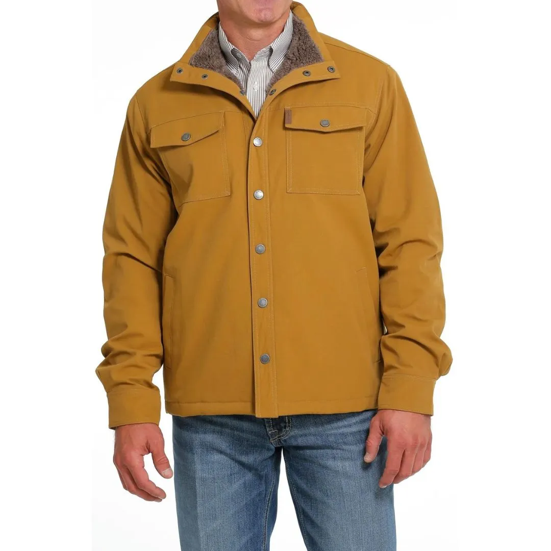 Mens Cinch Canvas Ranch Jacket Brown