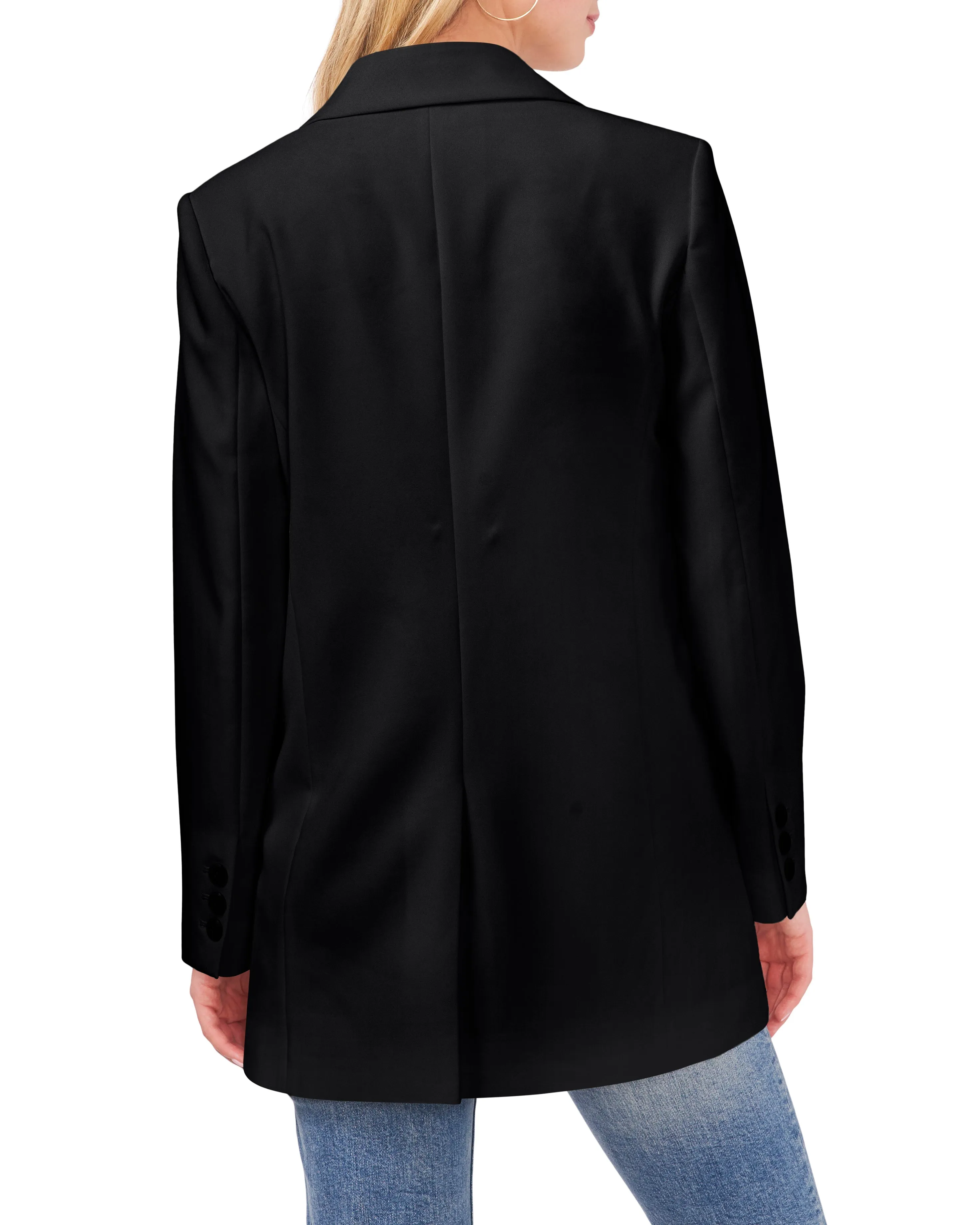 Notch-Lapel Blazer