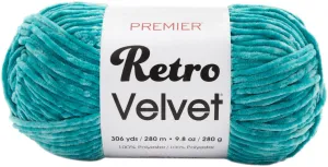 Premier Yarns Retro Velvet Yarn - Waterfall 280g