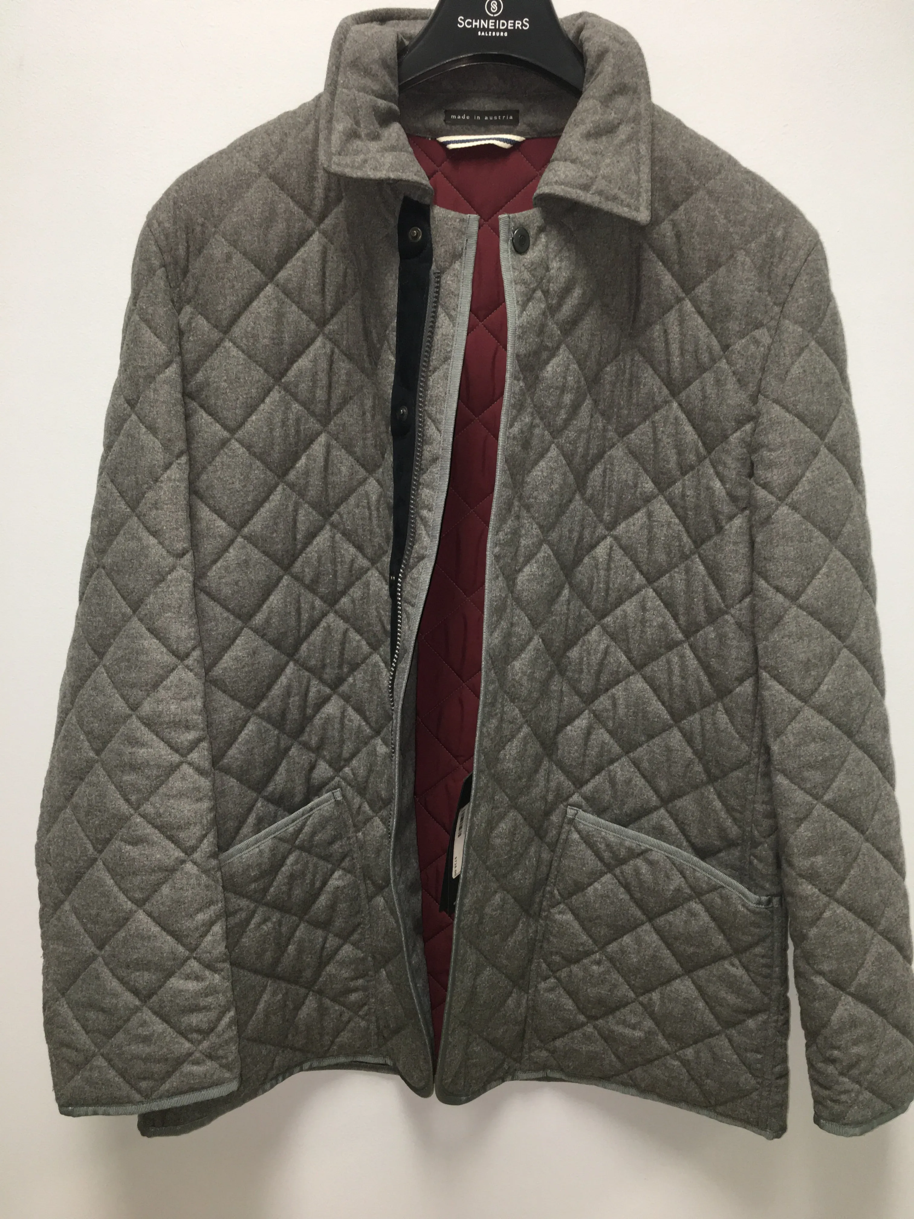 Quilted Jacket Stone