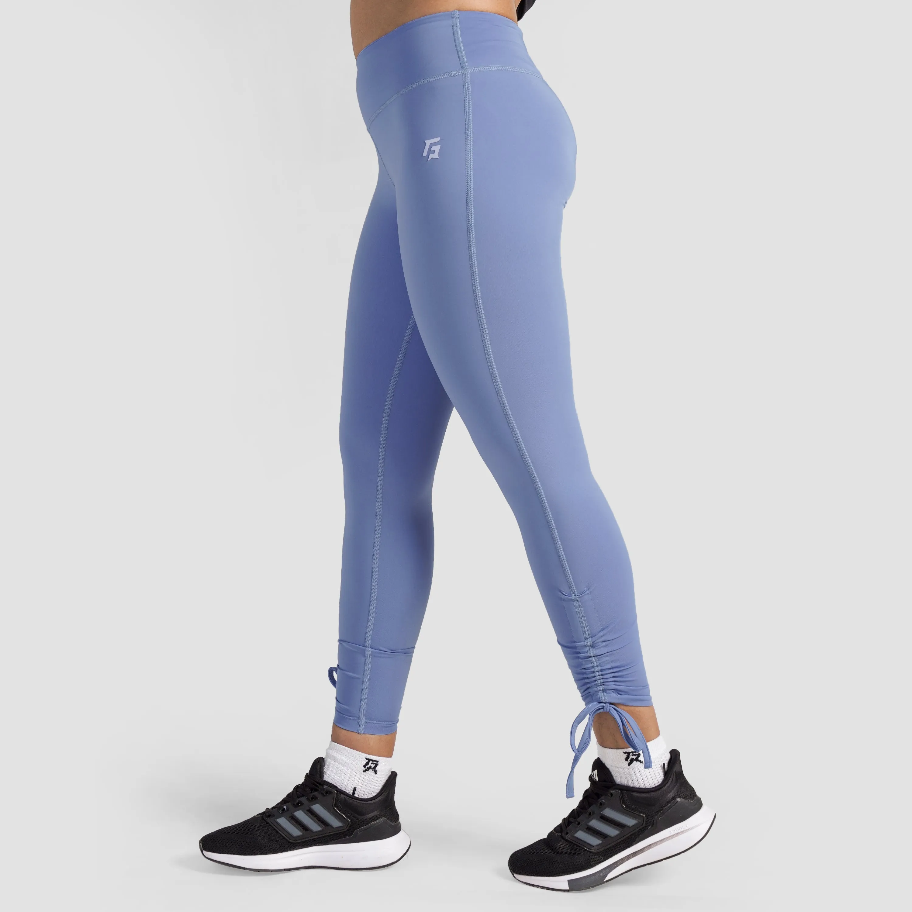 Ribbon Edge Leggings (Lavender)