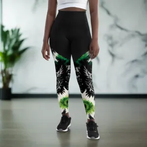 Sports Leggings Enchanted Emerald