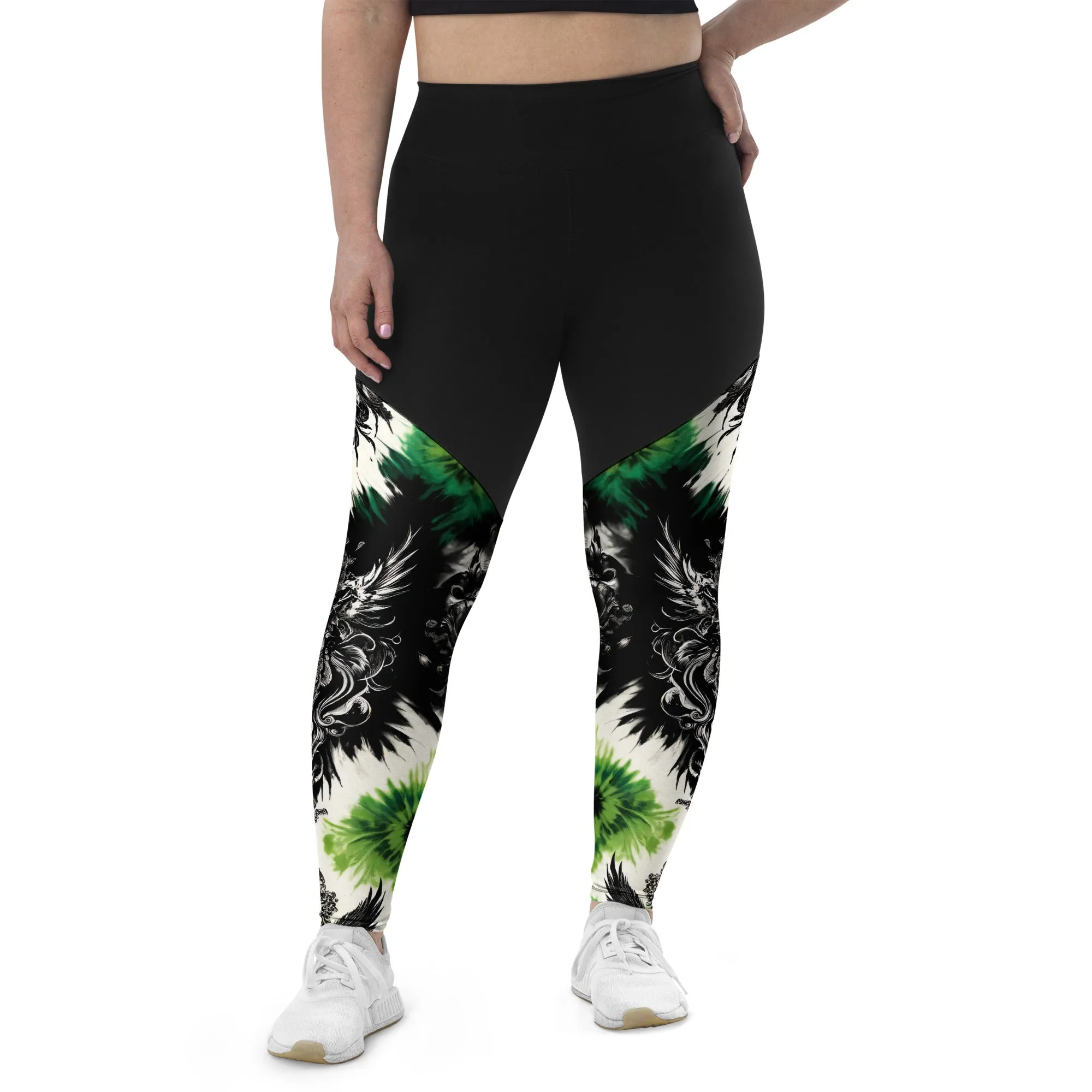 Sports Leggings Enchanted Emerald