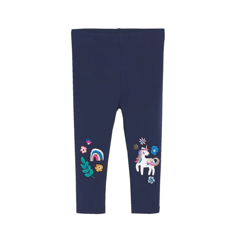 Toddler/Kid Girl's Unicorn Leggings