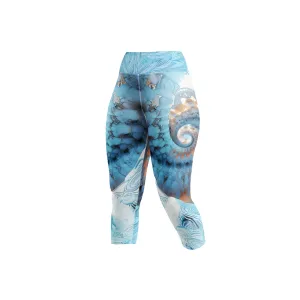 Yoga Capri Leggings DNA Upper View