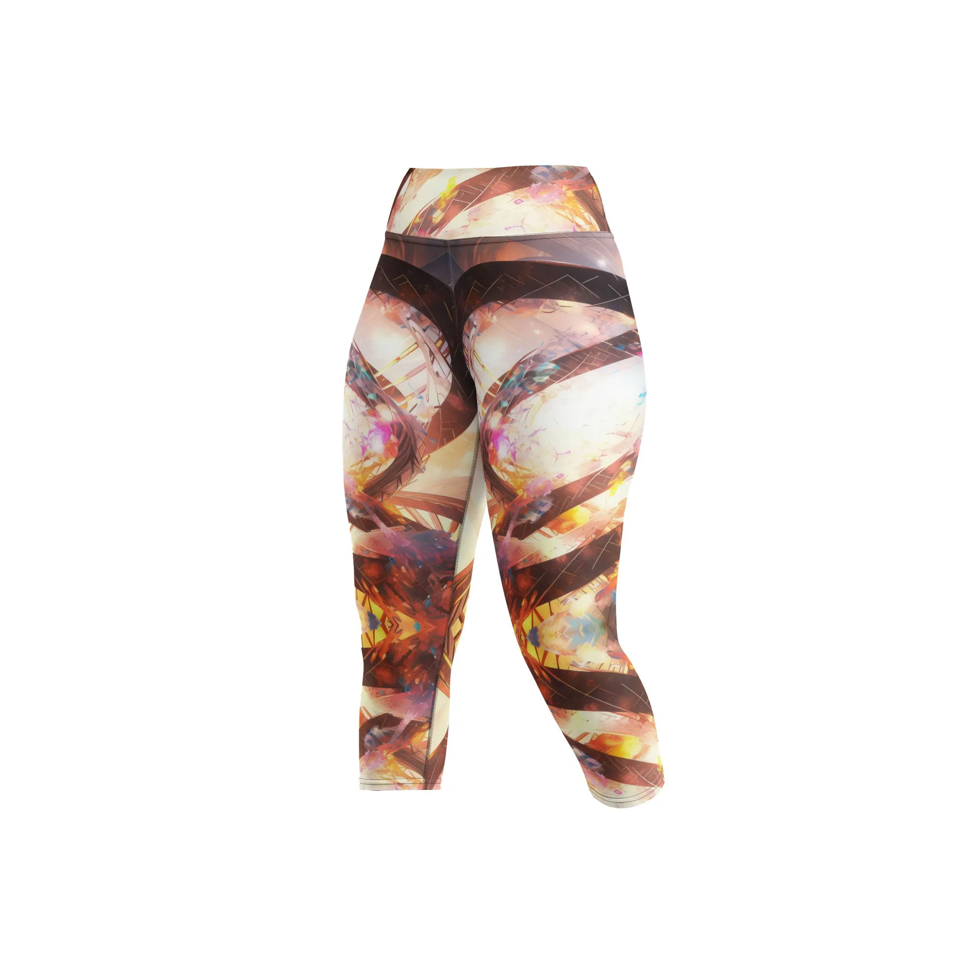 Yoga Capri Leggings Genetically Magical