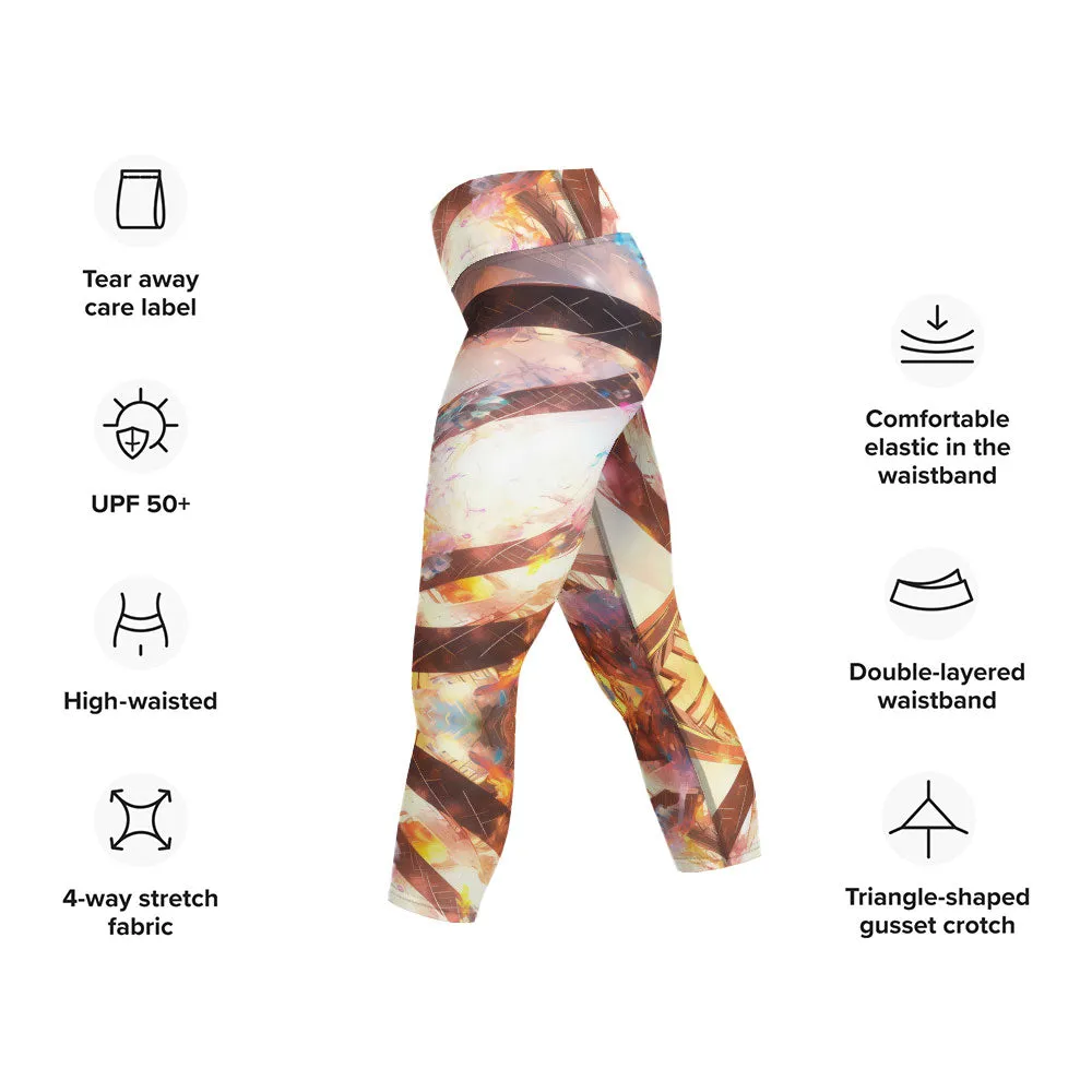 Yoga Capri Leggings Genetically Magical