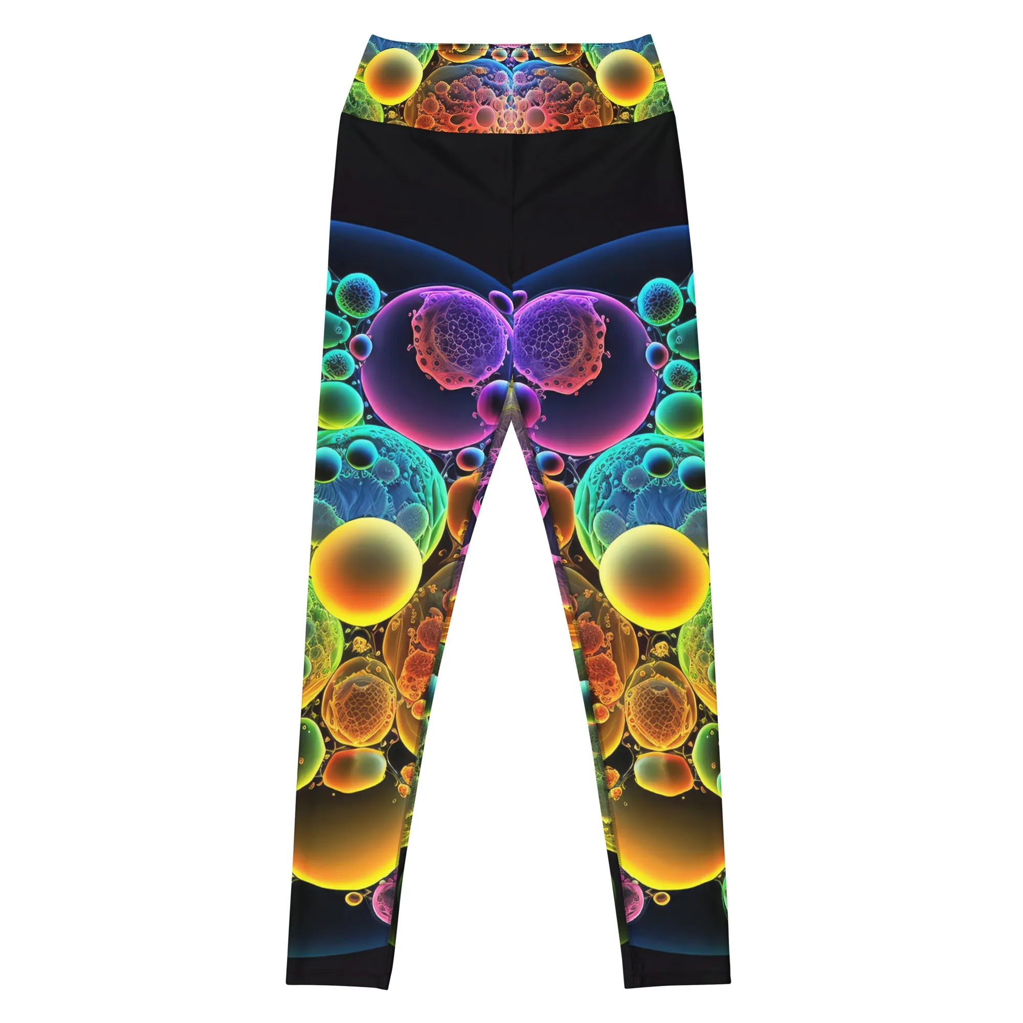 Yoga Leggings Cellular Bubbles