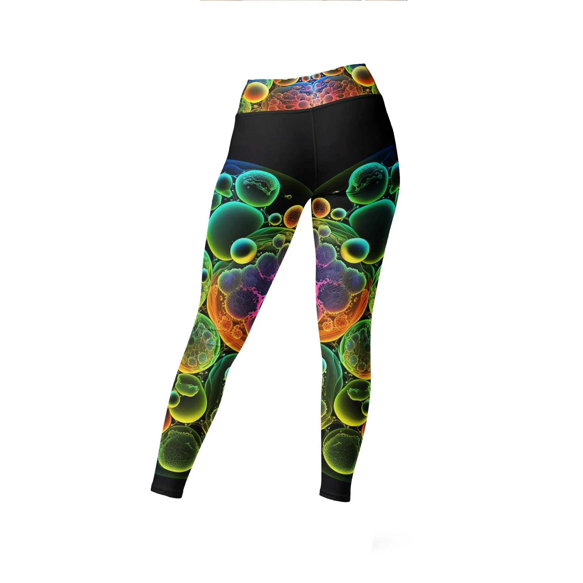 Yoga Leggings Cellular Bubbles