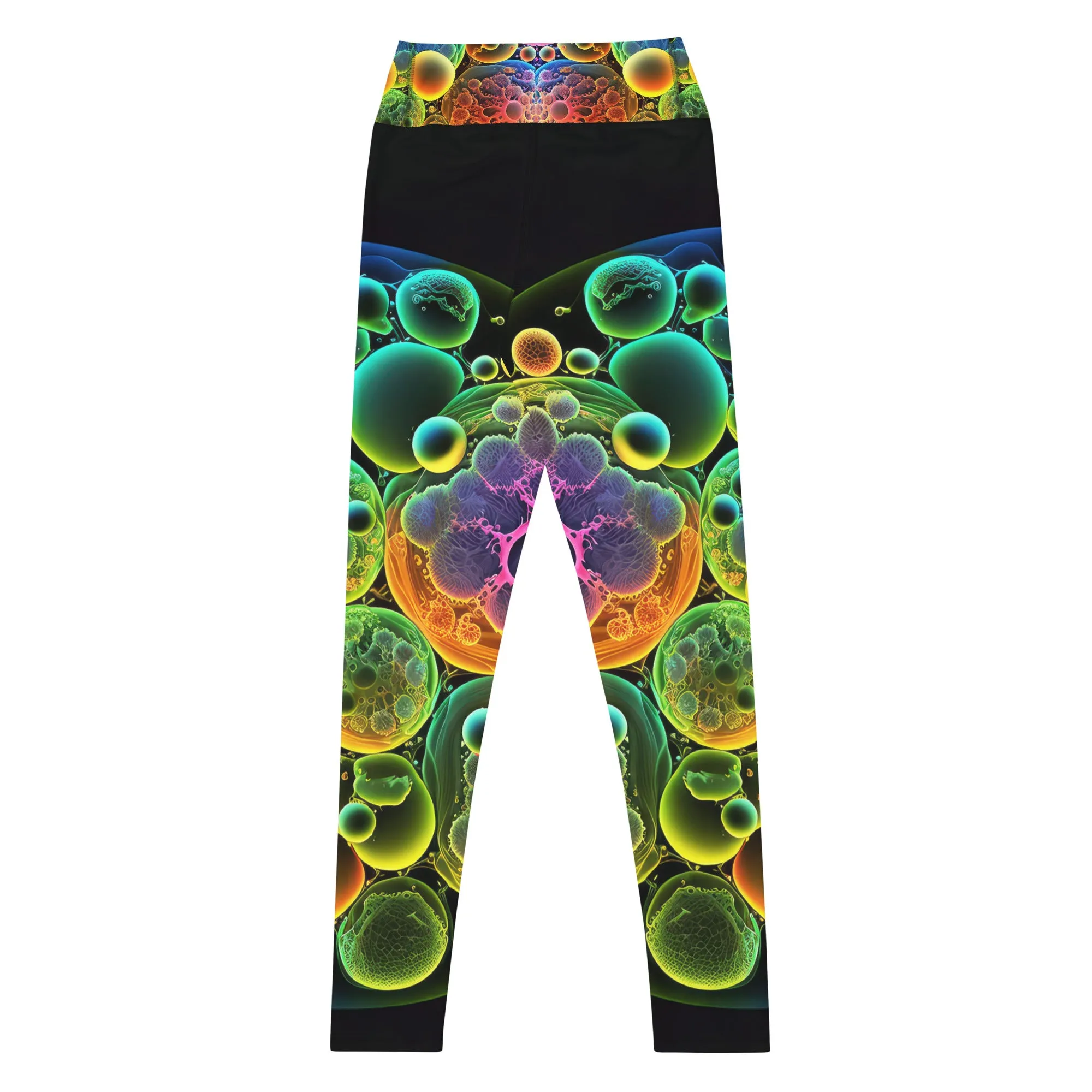 Yoga Leggings Cellular Bubbles