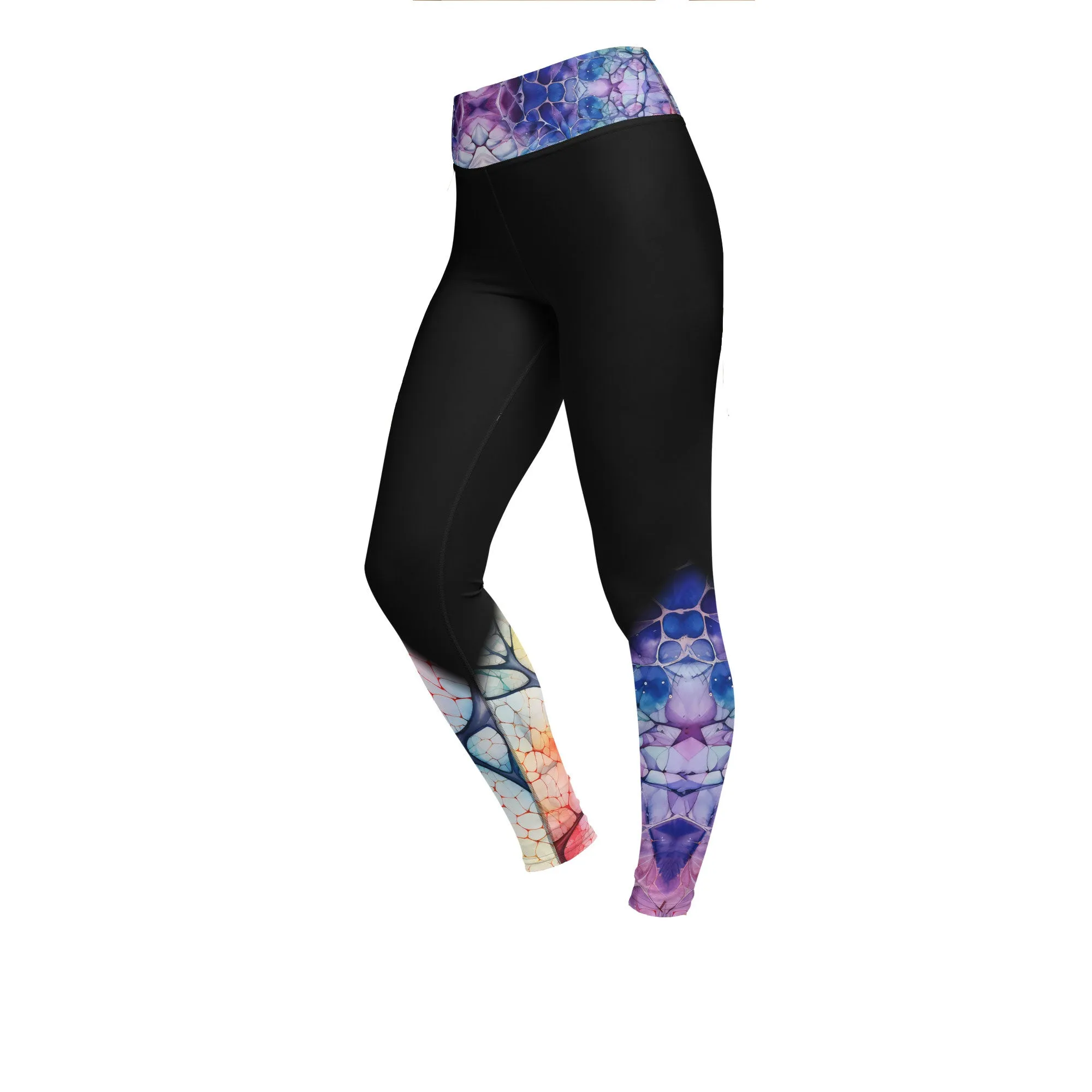 Yoga Leggings Happiness at Molecular Level