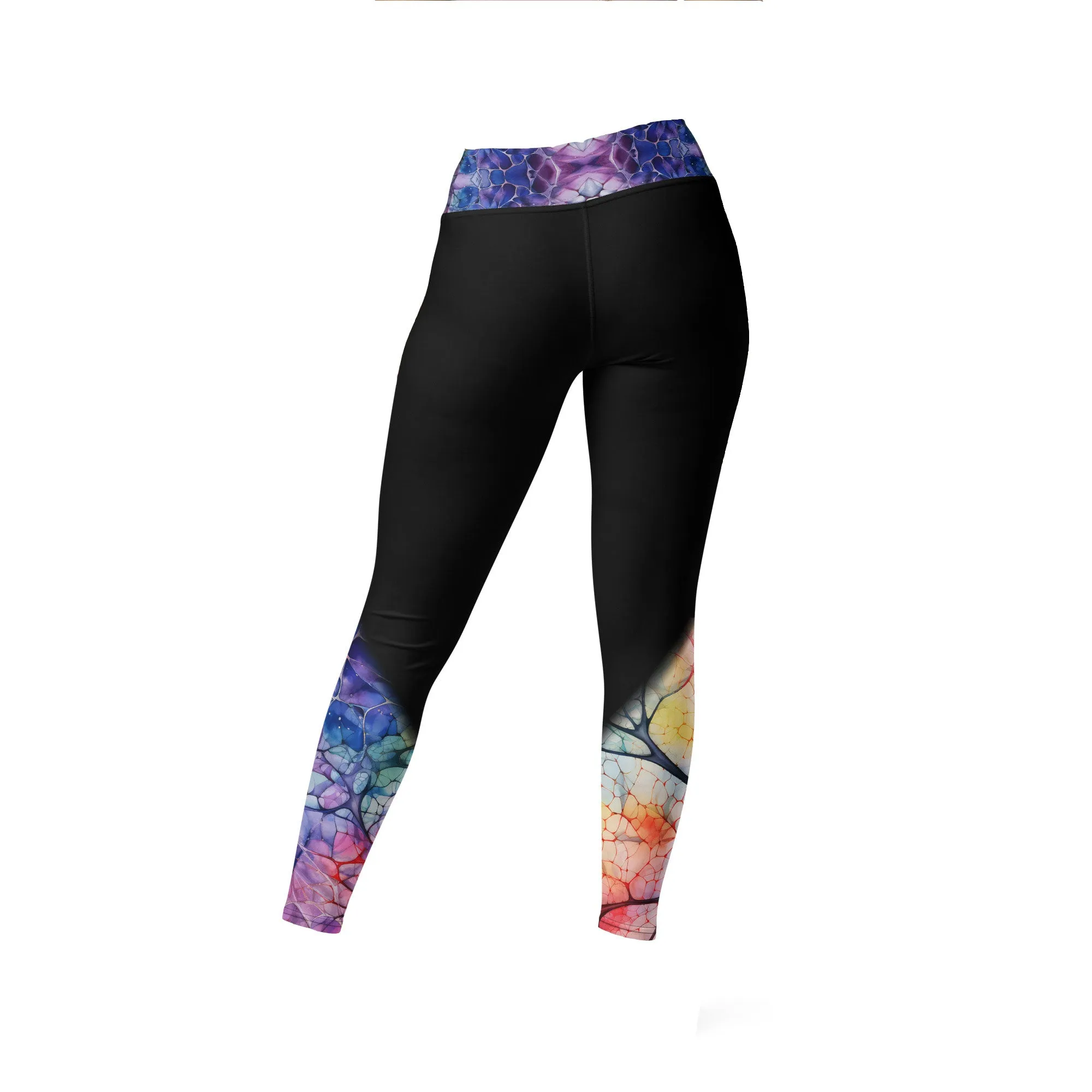 Yoga Leggings Happiness at Molecular Level